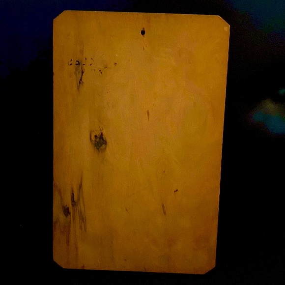 VINTAGE MCM Elephant Wood Peg Board Grocery Reminder - Picture 4 of 4